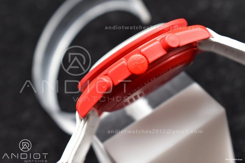 Moonwatch Strap x on UrbanChic Mission 1177 to Swatch Quartz Nylon Mars Bioceramic Omega 0212